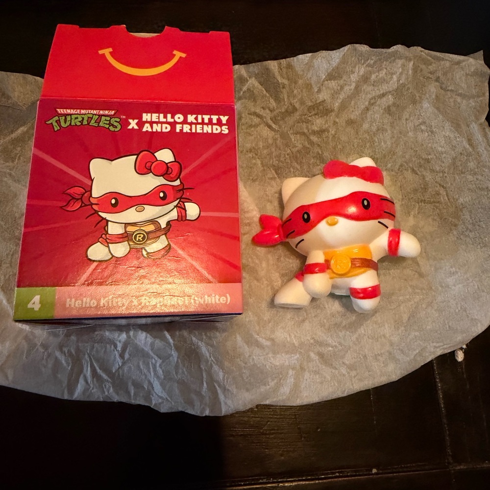 2025 McDonald’s Hello Kitty/Ninja Turtles toy
